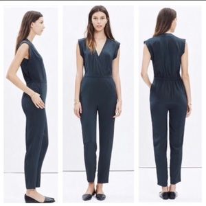 Madewell silk Yates jumpsuit, nwt, size 12